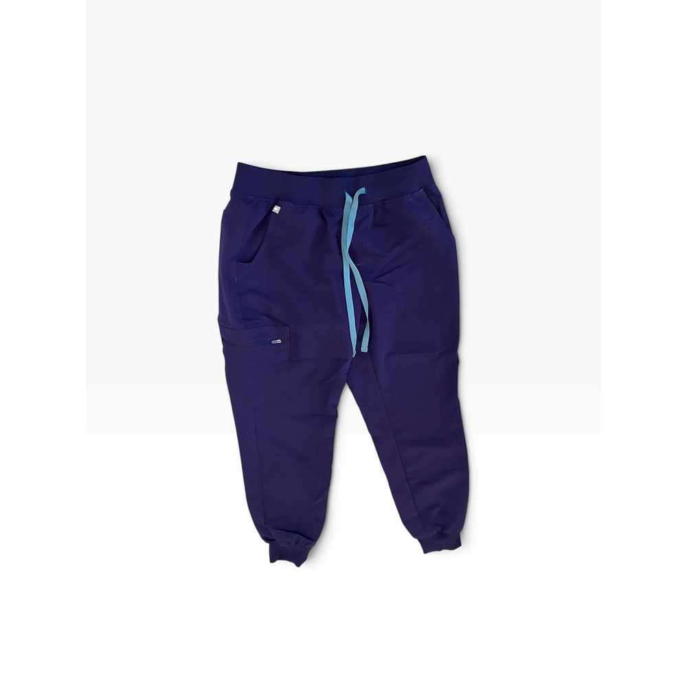 Figs Zamora Jogger Scrub Pants Womens Small Petite Purple Technical FIONx